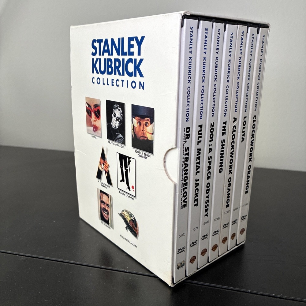The Stanley Kubrick Collection (DVD, 1999, 7-Disc Set) Like New